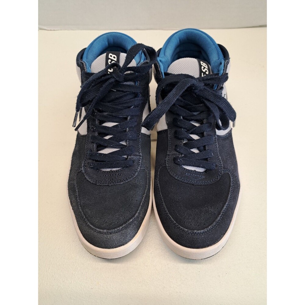Nike SB Shoes Men’s Size 9.5 Mavrk Mid 3 Skateboarding Sneakers Blue Casual